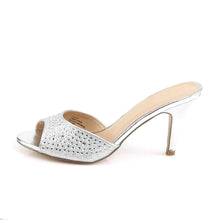 Cargar imagen en el visor de la galería, Tacones Fabulicious LUCY-01 Plata Purpurina Fabric
