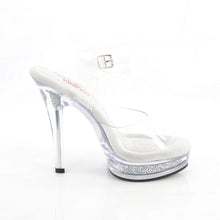 Carregar imagem no visualizador da galeria, Sapatos de salto alto Fabulicious MAJESTY-508RSI - Transparente / Strass AB prateado
