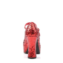 Carregar imagem no visualizador da galeria, Tacones Funtasma MARYJANE-50G Rojo Gltr
