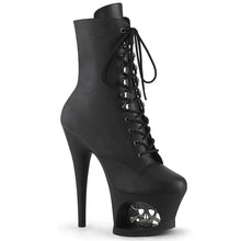 Load image into Gallery viewer, Tacones Pleaser MOON-1020SK Negro Piel Sintética
