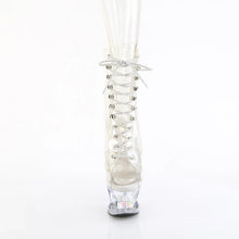 Load image into Gallery viewer, Tacones Pleaser MOON-1021C-DIA Transparente

