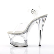 Load image into Gallery viewer, Tacones Pleaser MOON-708 Transparente
