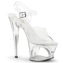 Load image into Gallery viewer, Tacones Pleaser MOON-708 Transparente
