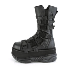 Load image into Gallery viewer, Zapatos con plataforma Demonia NEPTUNE-210 Negro Piel vegana
