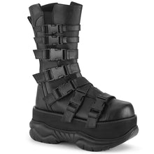 Load image into Gallery viewer, Zapatos con plataforma Demonia NEPTUNE-210 Negro Piel vegana
