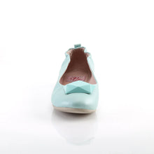Load image into Gallery viewer, Tacones Pin Up Couture OLIVE-08 Aguamarina Piel Sintética
