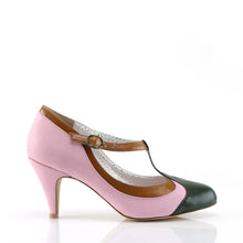 Load image into Gallery viewer, Tacones Pin Up Couture PEACH-03 B.rosa Piel Sintética
