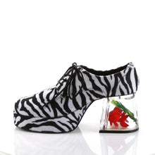 Carregar imagem no visualizador da galeria, Zapatos Funtasma PIMP-02 Zebra Fur
