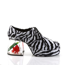 Carregar imagem no visualizador da galeria, Zapatos Funtasma PIMP-02 Zebra Fur
