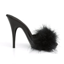 Carregar imagem no visualizador da galeria, Tacones Fabulicious POISE-501F Negro Satin Marabou
