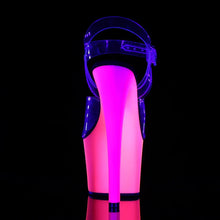 Load image into Gallery viewer, Tacones Pleaser RAINBOW-308UV Transparente Neon
