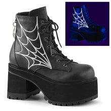 Load image into Gallery viewer, Botines Demonia RANGER-105 Negro Piel vegana
