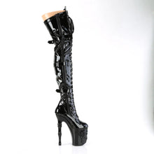 Carregar imagem no visualizador da galeria, Tacones Pleaser RAPTURE-3028 Negro Str. Charol
