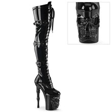 Carregar imagem no visualizador da galeria, Tacones Pleaser RAPTURE-3028 Negro Str. Charol
