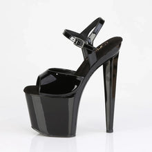 Load image into Gallery viewer, Tacones Pleaser RAZZLE-809 Negro Charol

