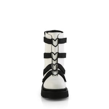 Load image into Gallery viewer, Botines Demonia RENEGADE-50 Blanco Piel vegana-Nylon
