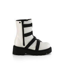 Load image into Gallery viewer, Botines Demonia RENEGADE-50 Blanco Piel vegana-Nylon

