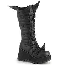 Load image into Gallery viewer, Botas Demonia SCENE-157 Negro Piel vegana
