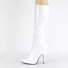 Carregar imagem no visualizador da galeria, Tacones Pleaser SEDUCE-2000 Blanco Str Charol

