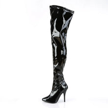 Carregar imagem no visualizador da galeria, Tacones Pleaser SEDUCE-3000 Negro Str Charol

