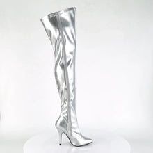 Carregar imagem no visualizador da galeria, Tacones Pleaser SEDUCE-3000 Plata Str Piel
