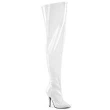 Carregar imagem no visualizador da galeria, Tacones Pleaser SEDUCE-3000WC Blanco Str Charol
