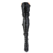 Carregar imagem no visualizador da galeria, Tacones Pleaser SEDUCE-3028 Negro Str Piel

