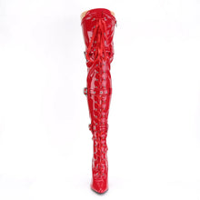 Carregar imagem no visualizador da galeria, Tacones Pleaser SEDUCE-3028 Rojo Str Charol
