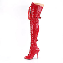 Carregar imagem no visualizador da galeria, Tacones Pleaser SEDUCE-3028 Rojo Str Charol
