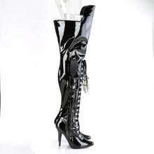 Load image into Gallery viewer, Tacones Pleaser SEDUCE-3082 Negro Str. Charol

