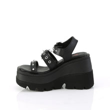 Carregar imagem no visualizador da galeria, Sandalias Demonia SHAKER-13 Negro Piel vegana
