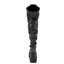 Load image into Gallery viewer, Botas (Over the Knee) Demonia SHAKER-350 Negro Veagn Leather-Stretch
