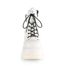 Load image into Gallery viewer, Botines Demonia SHAKER-52 Blanco Piel vegana
