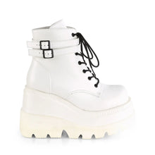 Load image into Gallery viewer, Botines Demonia SHAKER-52 Blanco Piel vegana
