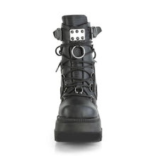 Carregar imagem no visualizador da galeria, Botines Demonia SHAKER-60 Negro Piel vegana
