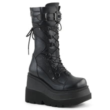 Carregar imagem no visualizador da galeria, Botas Demonia SHAKER-70 Negro Piel vegana
