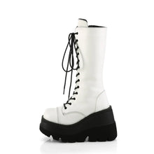 Load image into Gallery viewer, Botas Demonia SHAKER-72 Blanco Piel vegana
