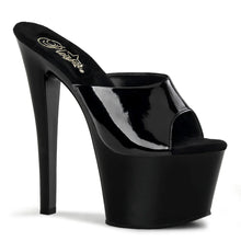 Cargar imagen en el visor de la galería, Tacones Pleaser SKY-301 Negro Charol
