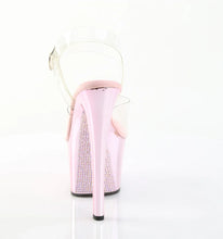Cargar imagen en el visor de la galería, Tacones Pleaser SKY-308CHRS Transparente B. Rosa
