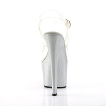Carregar imagem no visualizador da galeria, Tacones Pleaser SKY-308MG Transparente Plata
