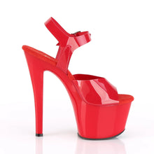 Carregar imagem no visualizador da galeria, Tacones Pleaser SKY-308N Rojo (jelly Like)

