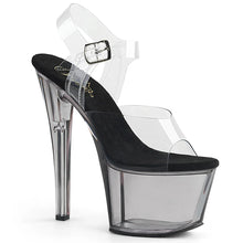 Carregar imagem no visualizador da galeria, Tacones Pleaser SKY-308T Transparente Ahumado
