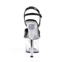 Carregar imagem no visualizador da galeria, Tacones Pleaser SKY-309 Negro Charol Transparente
