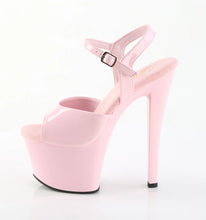 Cargar imagen en el visor de la galería, Tacones Pleaser SKY-309 B. Rosa Charol
