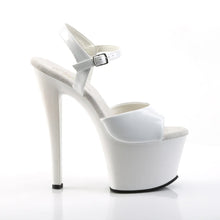 Load image into Gallery viewer, Tacones Pleaser SKY-309 Blanco Charol
