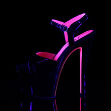 Load image into Gallery viewer, Tacones Pleaser SKY-309TT Negro Charol Neon
