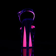 Load image into Gallery viewer, Tacones Pleaser SKY-309TT Negro Charol Neon
