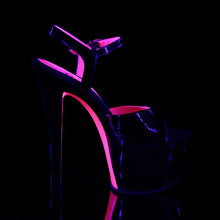 Load image into Gallery viewer, Tacones Pleaser SKY-309TT Negro Charol Neon
