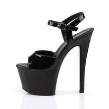 Carregar imagem no visualizador da galeria, Tacones Pleaser SKY-309VL Negro Charol
