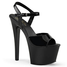 Carregar imagem no visualizador da galeria, Tacones Pleaser SKY-309VL Negro Charol

